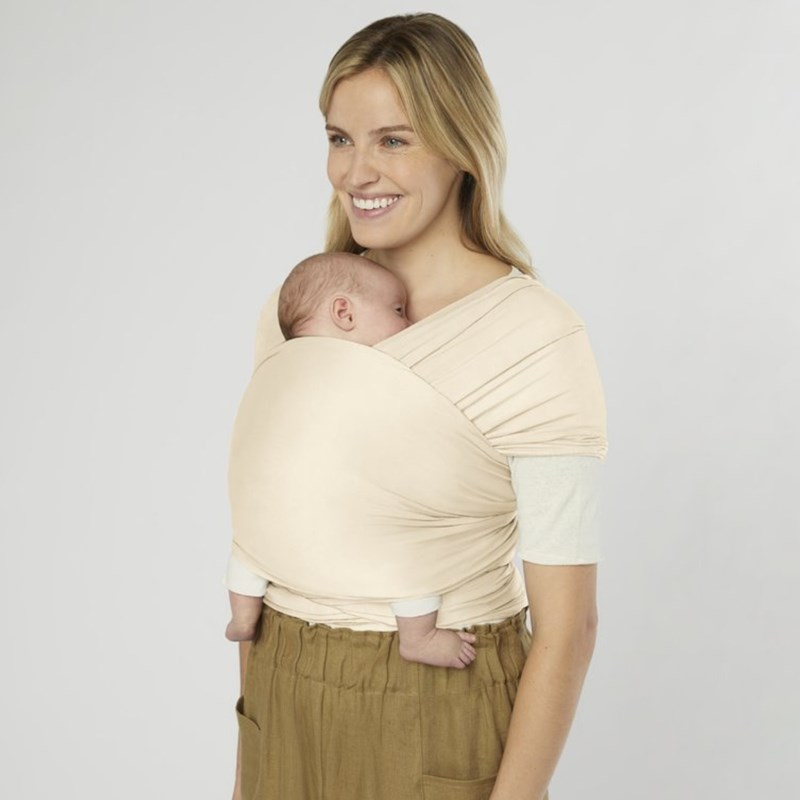 Echarpe de portage aura knit cream