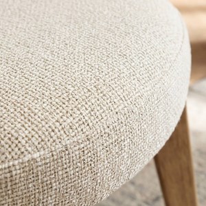 Fauteuil en bois de sapin et tissu