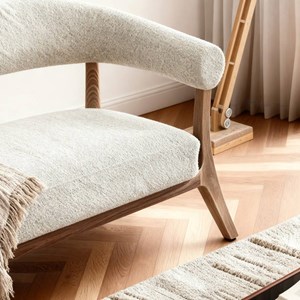 Canapé en bois de sapin