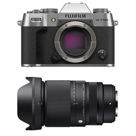Fujifilm x-t50 silver + sigma 16-300mm f3.5-6.7 dc os contemporary