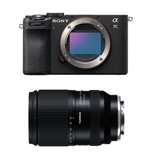 Sony alpha 7c ii noir + tamron objectif 25-200mm f2.8-5.6 di iii vxd g2