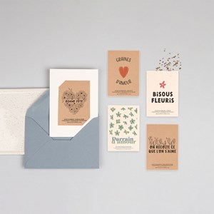 5 sachets à semer pour ton parrain