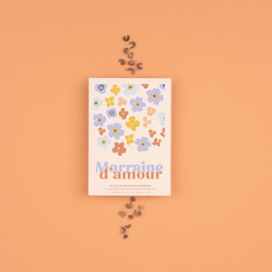 5 sachets à semer pour ta marraine