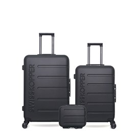 Swiss kopper - lot de 3 - valises grand format, weekend et vanity aigle