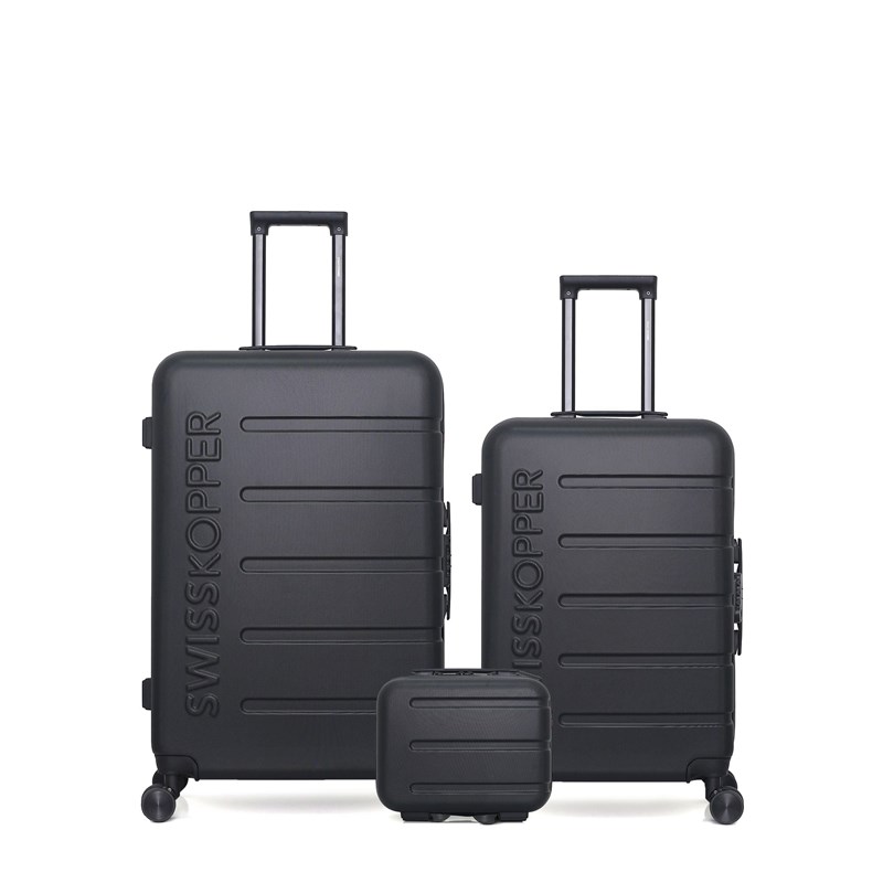 Swiss Kopper - Swiss kopper - lot de 3 - valises grand format, weekend et vanity aigle