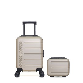 Swiss kopper - lot de 2 - valises cabine xxs et vanity aigle