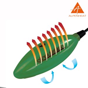 Sèche chaussure circulation uv vert