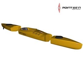 Kayak rando modulable mercury gtx solo