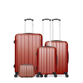 Bluestar - set de 4 valises napoli-c 75 cm 4 roues