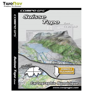 Carte twonav topo 1 25 zone suisse