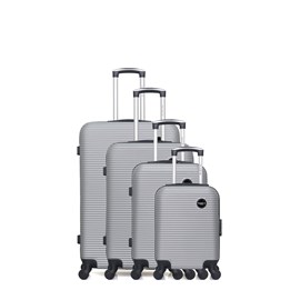 Bluestar - set de 4 valises london-m 75 cm 4 roues