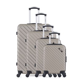 Bluestar - set de 4 valises cite-m 75 cm 4 roues