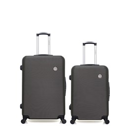 Bluestar - lot de 2 valise grand format et valise weekend london -