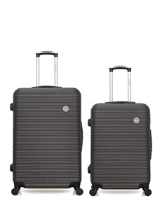 Bluestar - lot de 2 valise grand format et valise weekend london -