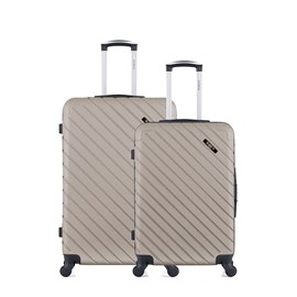 Bluestar - lot de 2 valise grand format et valise weekend cite -