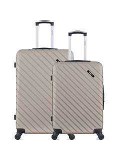 Bluestar - lot de 2 valise grand format et valise weekend cite -