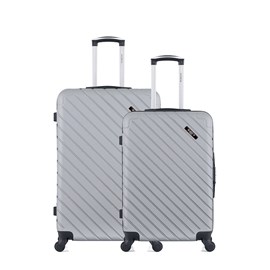 Bluestar - lot de 2 valise grand format et valise weekend cite -