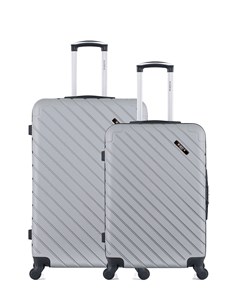 Bluestar - lot de 2 valise grand format et valise weekend cite -