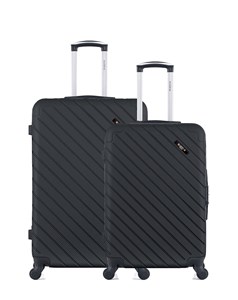 Bluestar - lot de 2 valise grand format et valise weekend cite -