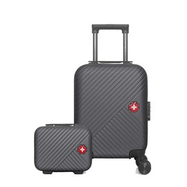 Swiss kopper  -  lot de 2  -  valise cabine xxs et vanity spiez