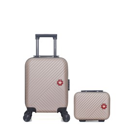 Swiss kopper  -  lot de 2  -  valise cabine xxs et vanity spiez