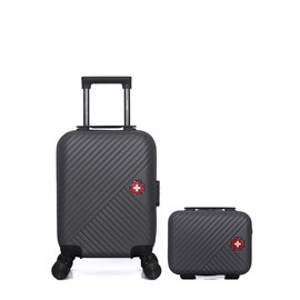 Swiss kopper  -  lot de 2  -  valise cabine xxs et vanity spiez