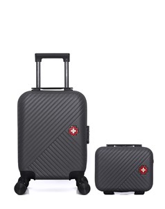 Swiss kopper  -  lot de 2  -  valise cabine xxs et vanity spiez