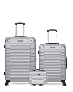 Bluestar - lot de 3 - valises grand format, weekend et vanity lima