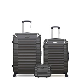 Bluestar - lot de 3 - valises grand format, weekend et vanity lima