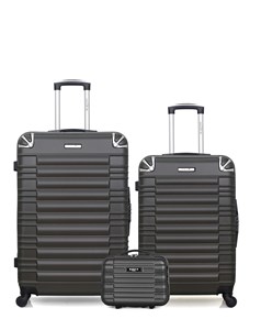 Bluestar - lot de 3 - valises grand format, weekend et vanity lima