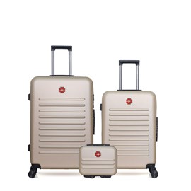 Swiss kopper - lot de 3 - valises grand format, weekend et vanity wil
