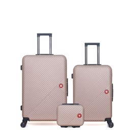 Swiss kopper - lot de 3 - valises grand format, weekend et vanity spiez