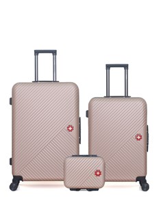 Swiss kopper - lot de 3 - valises grand format, weekend et vanity spiez