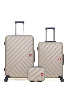 Swiss kopper - lot de 3 - valises grand format, weekend et vanity spiez