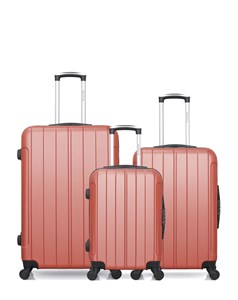 Bluestar - lot de 3 - valises grand format, weekend et cabine napoli
