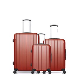 Bluestar - lot de 3 - valises grand format, weekend et cabine napoli