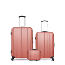 Bluestar - lot de 3 - valises grand format, weekend et vanity napoli