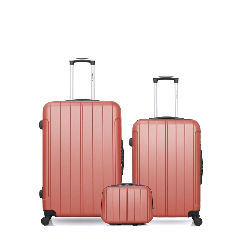 Bluestar - Bluestar - lot de 3 - valises grand format, weekend et vanity napoli