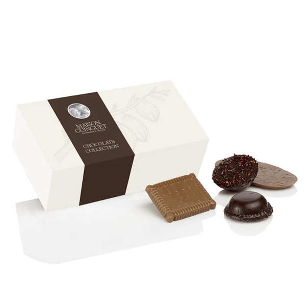 Assortiment de chocolats fins en ballotin