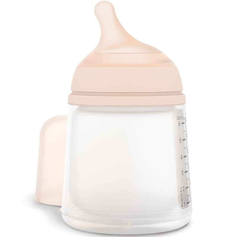 Biberon anti-colique débit lent zerø.zerø (180 ml)