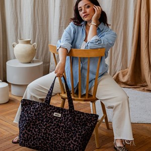 Sac à langer xxl madrid léopard