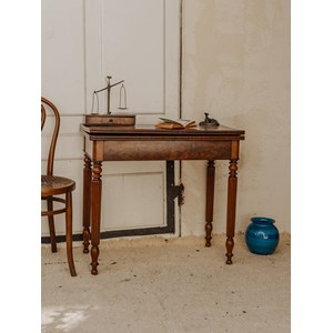 Table de jeu en acajou n°849