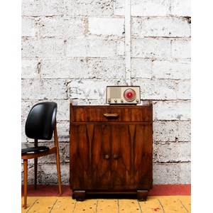 Gustave, le buffet en bois foncé n°541