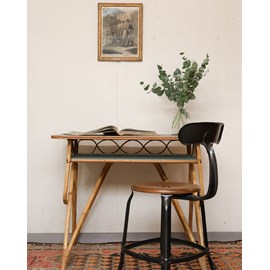 Bureau en rotin vintage 1960 n°652