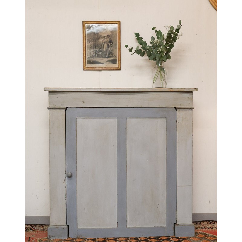 Grand buffet en bois peint n°871