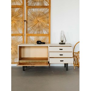 Margaret, l'enfilade crème en bois n°429