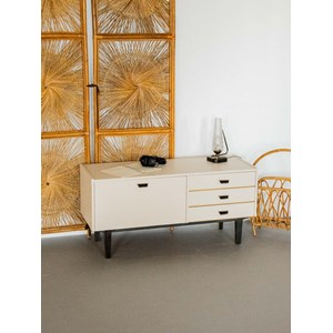 Margaret, l'enfilade crème en bois n°429