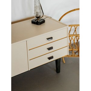 Margaret, l'enfilade crème en bois n°429