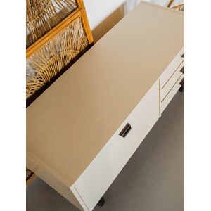 Margaret, l'enfilade crème en bois n°429