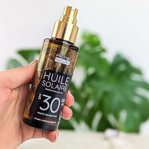 Huile solaire spf30 - haute protection